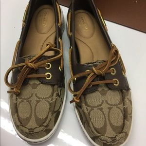 Coach Loafers Brown 7.5